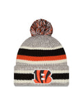 NFL Knit Hat Pom Stripe Bengals