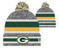 NFL Knit Hat Pom Stripe Packers