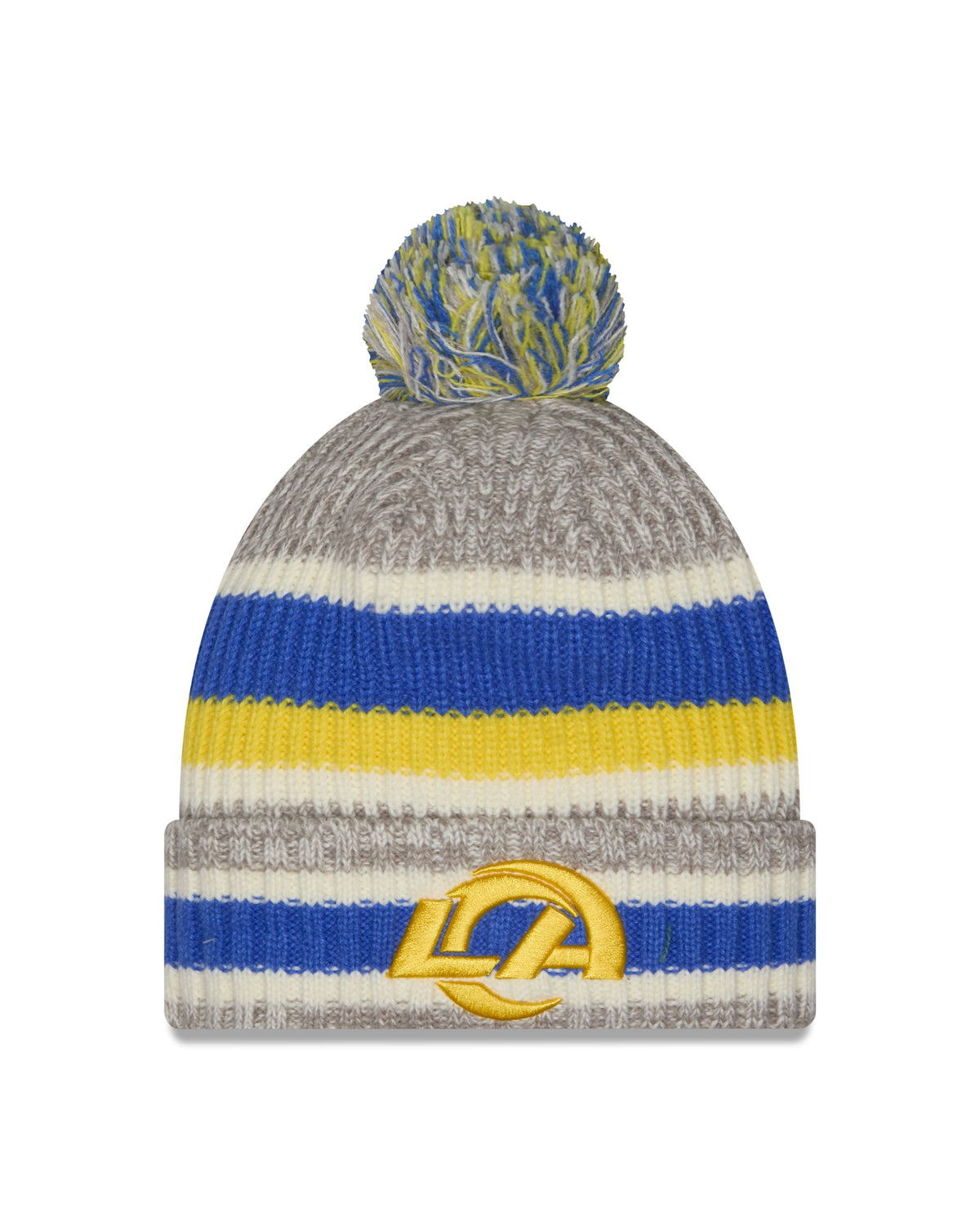 NFL Knit Hat Pom Stripe Chargers
