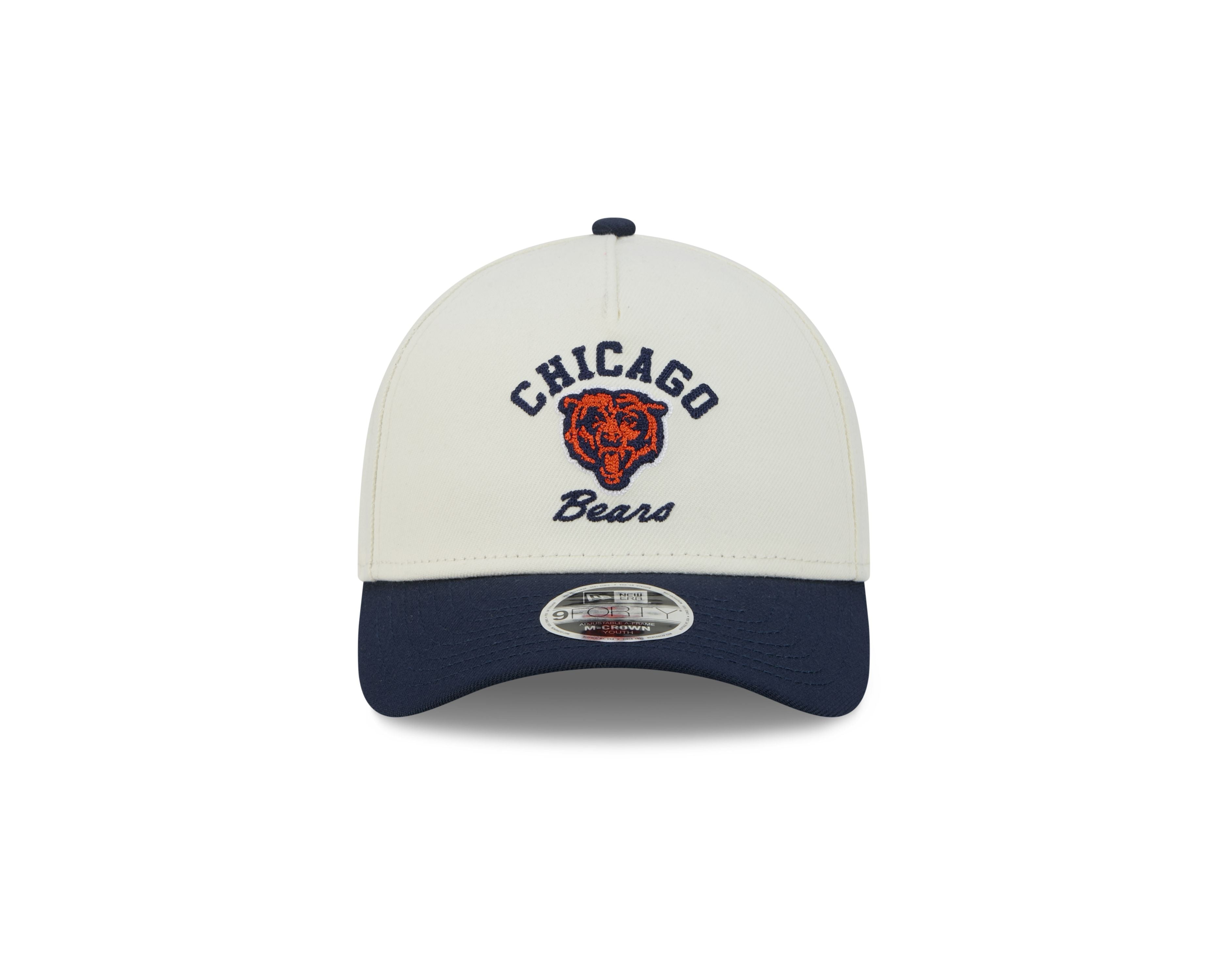 NFL Youth Hat 940 A-Frame M-Crown Arch Bears (Beige)