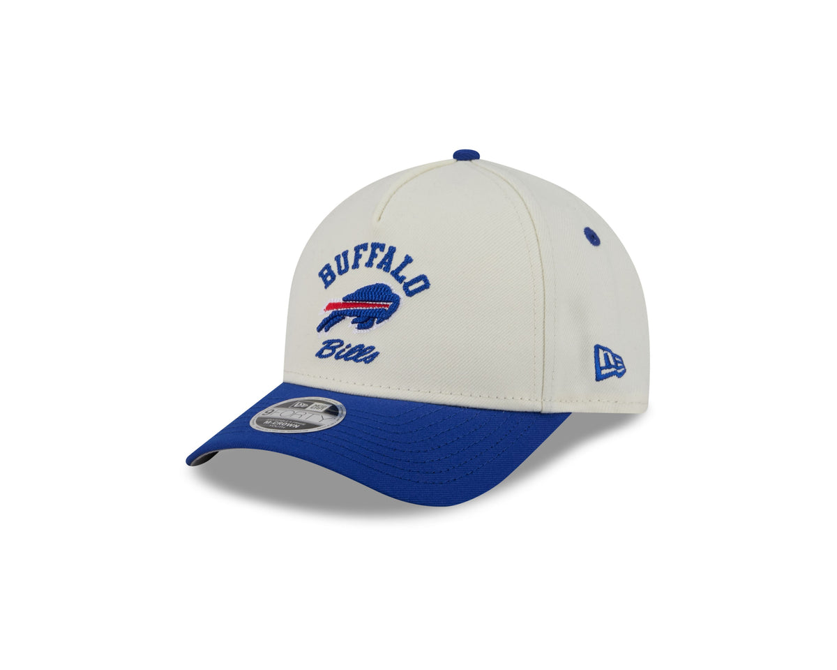 NFL Youth Hat 940 A-Frame M-Crown Arch Bills (Beige)