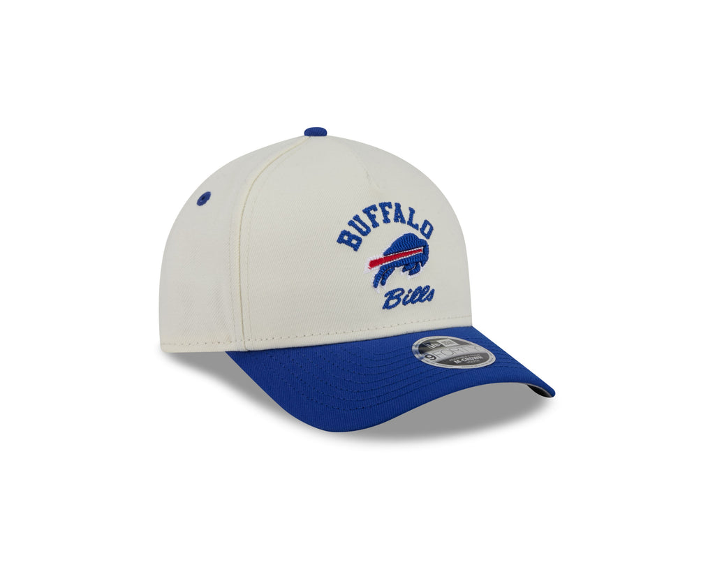 NFL Youth Hat 940 A-Frame M-Crown Arch Bills (Beige)