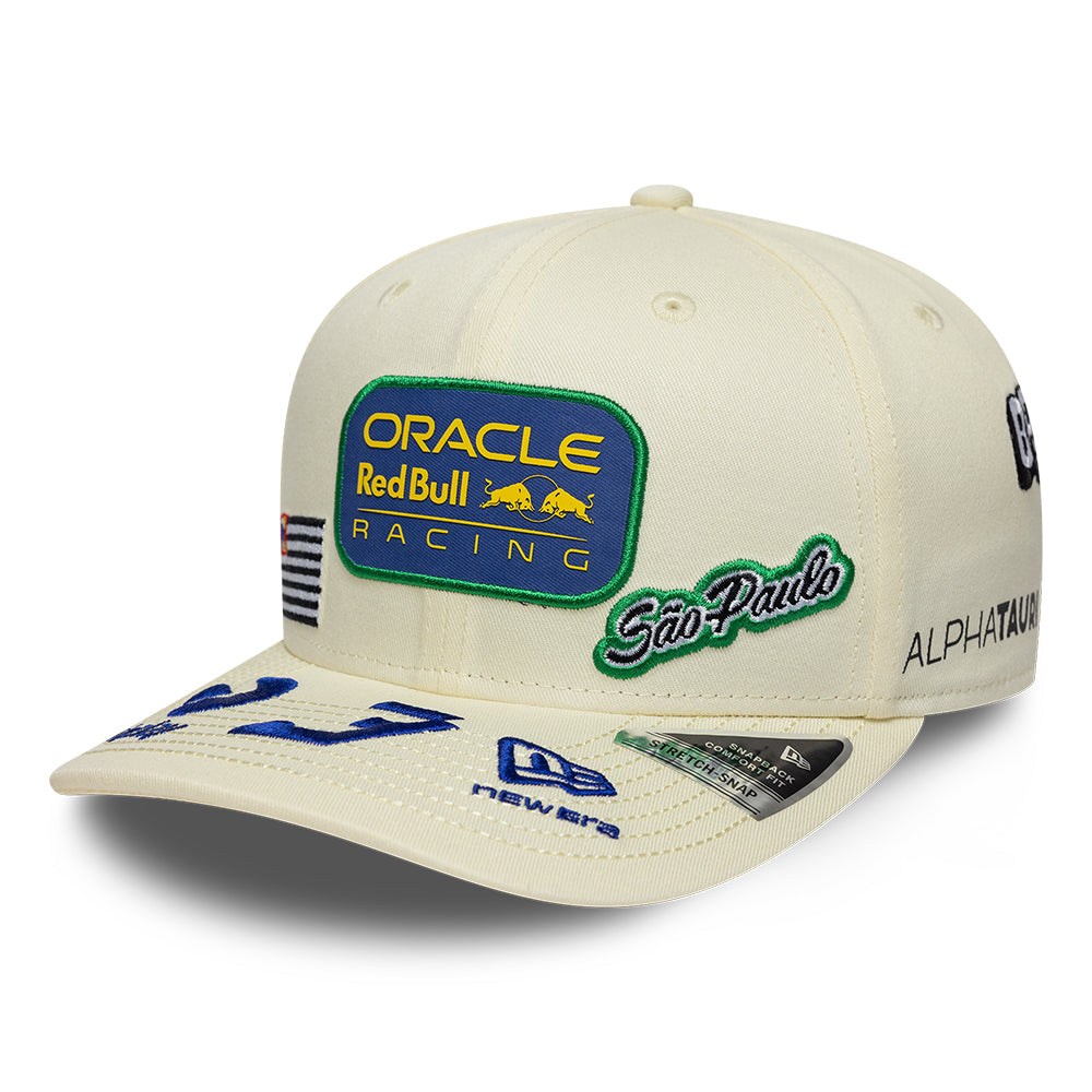 F1 Hat 970 Adjustable Snapback Brazil GP 2026 Max Verstappen Oracle Red Bull Racing