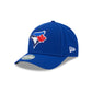 MLB Youth Hat 940 M-Crown 50th Anniversary Side Patch Game Player Replica Adjustable Blue Jays