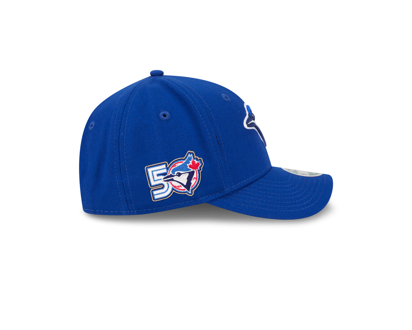 MLB Youth Hat 940 M-Crown 50th Anniversary Side Patch Game Player Replica Adjustable Blue Jays