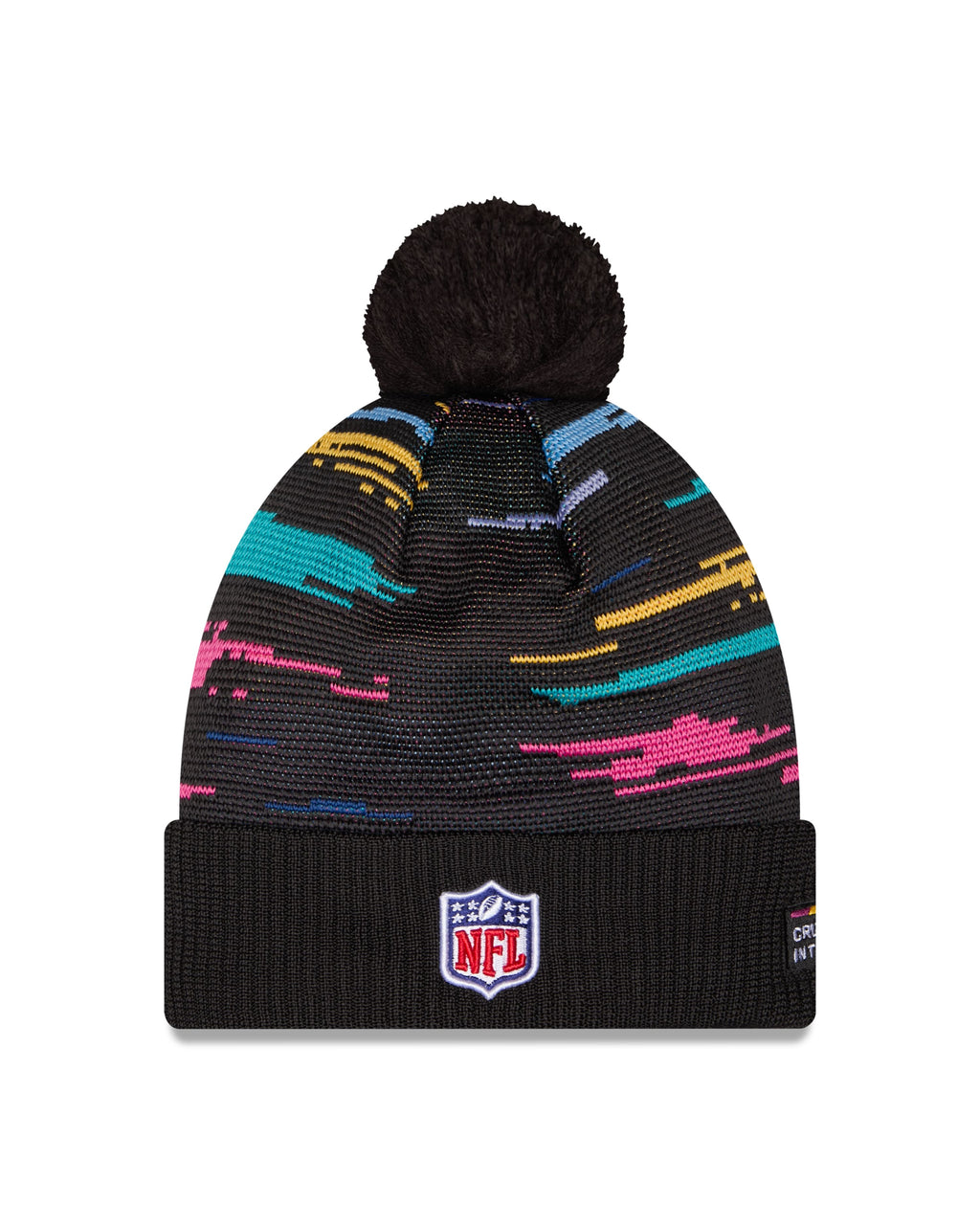 NFL Knit Hat 2026 Sideline  Pom Knit Crucial Catch Broncos