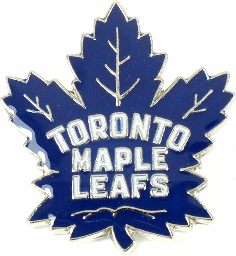 NHL Lapel Pin Logo Maple Leafs