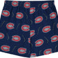 NHL Boxer Shorts Logo Stick Pattern Canadiens