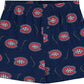 NHL Boxer Shorts Logo Stick Pattern Canadiens