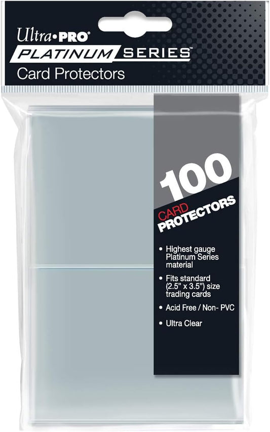 Ultra Pro Card Protectors Platinum Series 100 Pack
