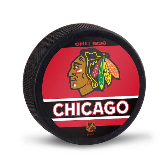 NHL Puck Special Edition Reverse Retro 2.0 Blackhawks