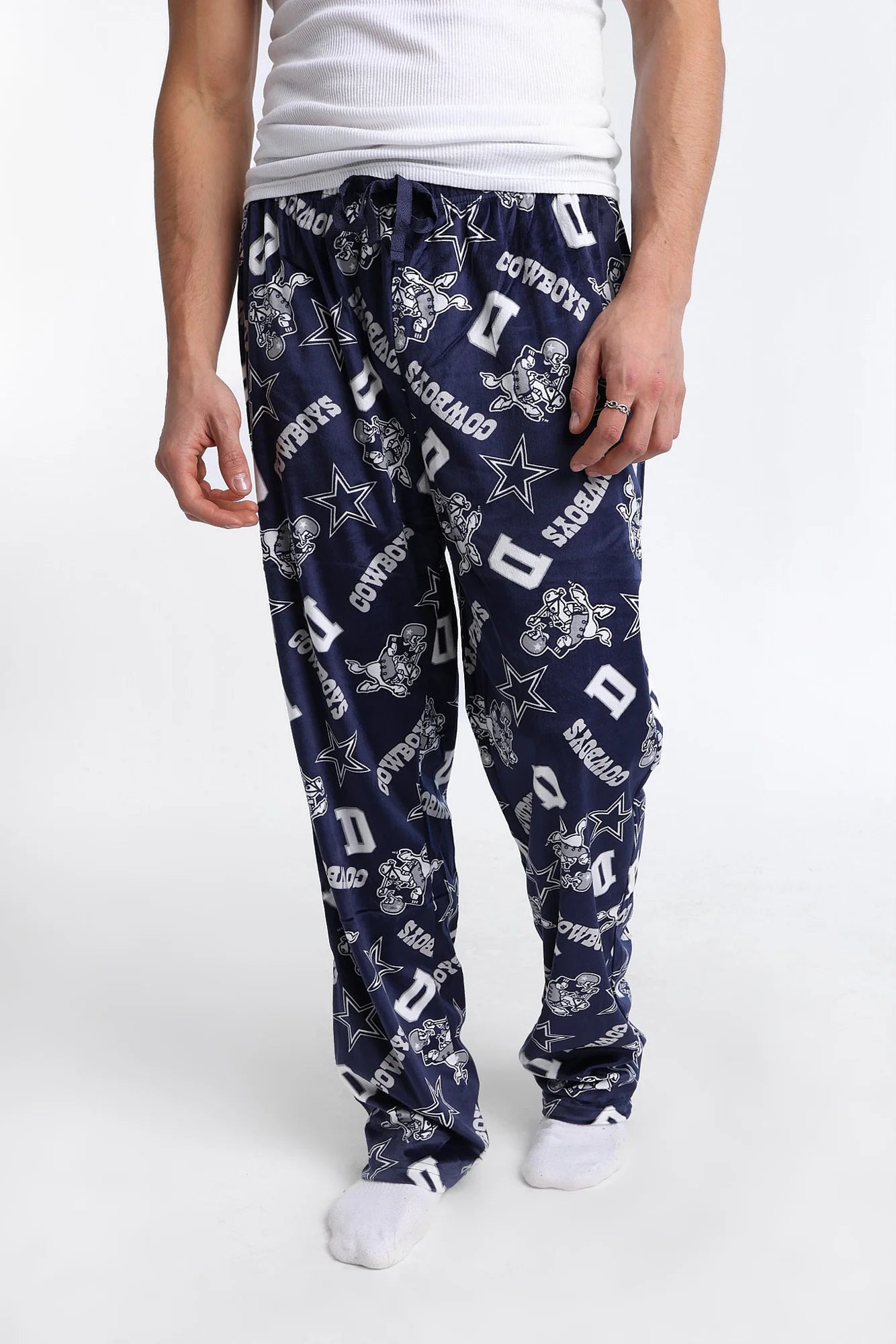 NFL PJ Pants Silky Fleece Cowboys