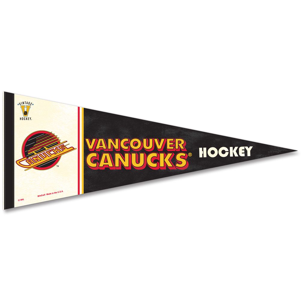 NHL Felt Premium Pennant Vintage Canucks