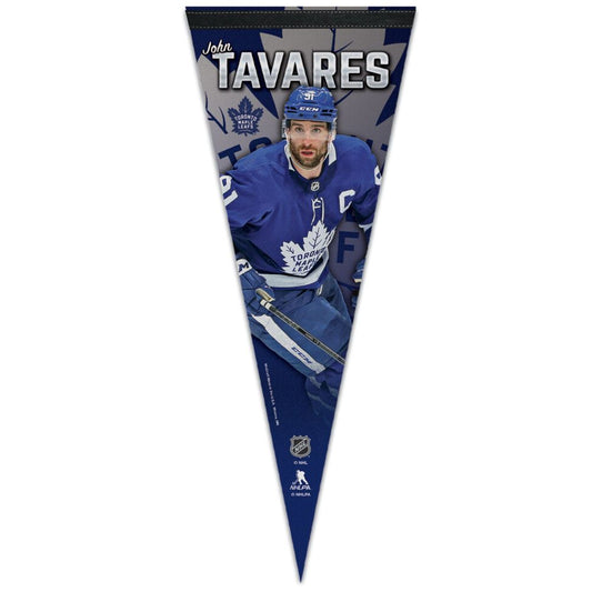NHL Player Felt Pennant John Tavares Maple Leafs