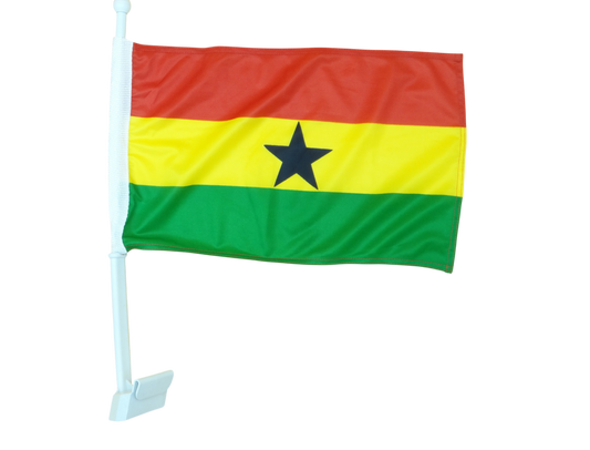 Country Car Flag Ghana
