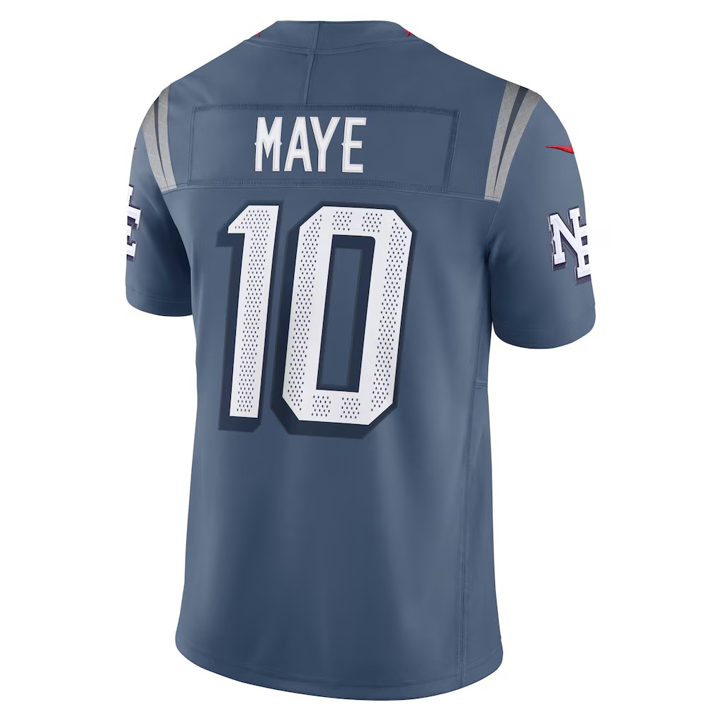 NFL Player F.U.S.E. Limited Jersey 2025 Rivalries Collection Drake Maye Patriots
