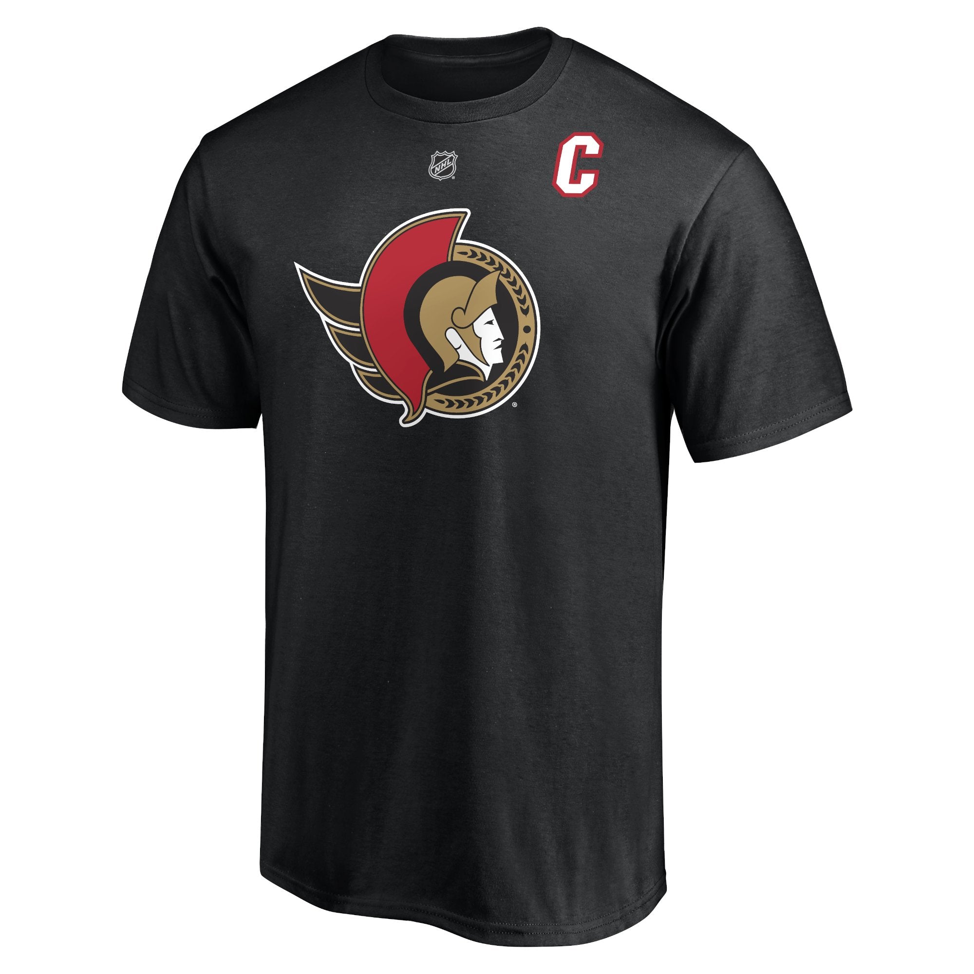 NHL Player T-Shirt Authentic Stack Brady Tkachuk Senators