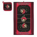 NHL Kitchen Powel & Pot Holder Sets Senators