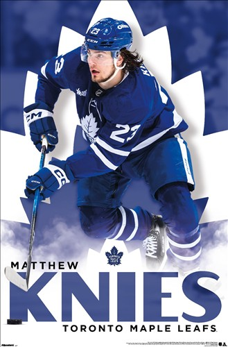 NHL Player Wall Poster Matthew Knies Maple Leafs