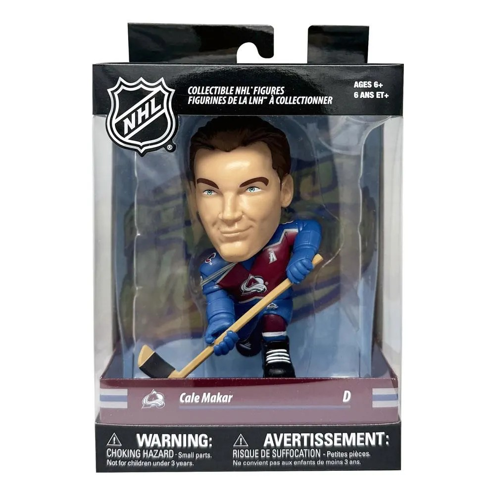 NHL Big Shot Shooters Player Figure Cale Makar Avalanche