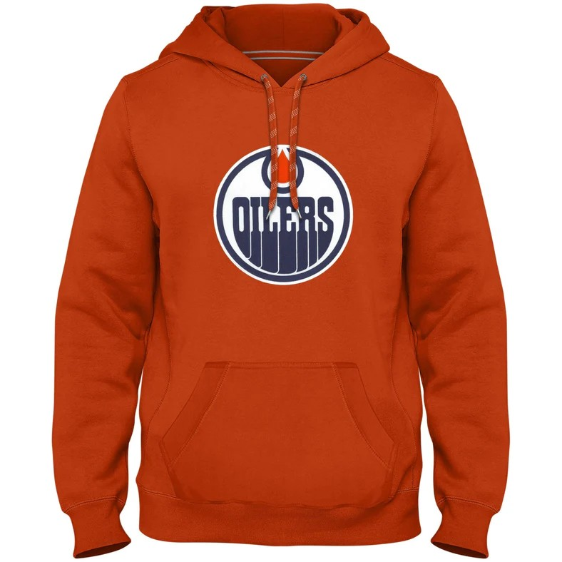 NHL Hoodie Express Orange Oilers