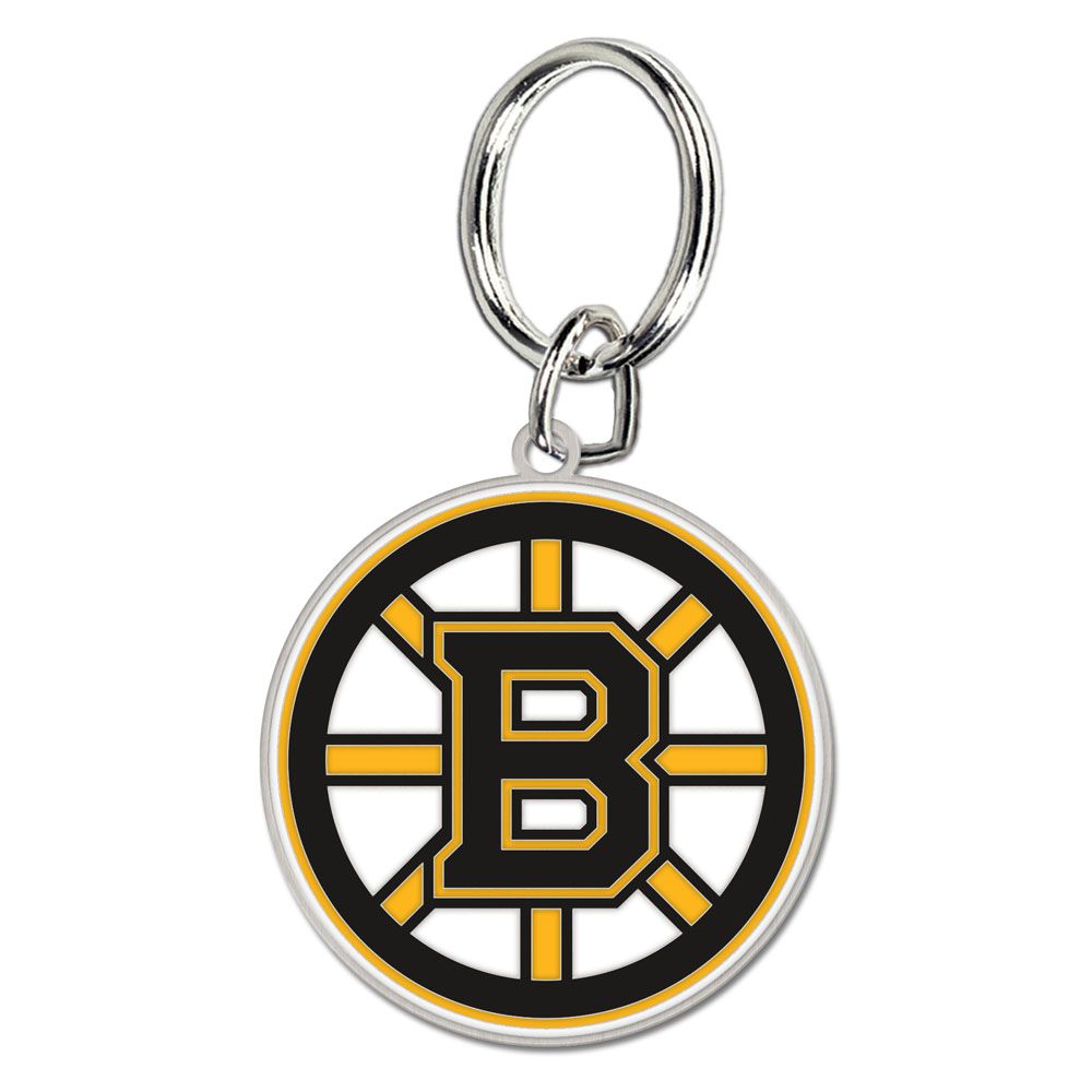 NHL Keychain Logo Bruins