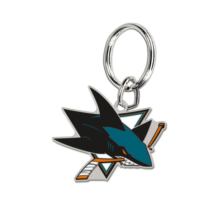 NHL Keychain Logo Sharks