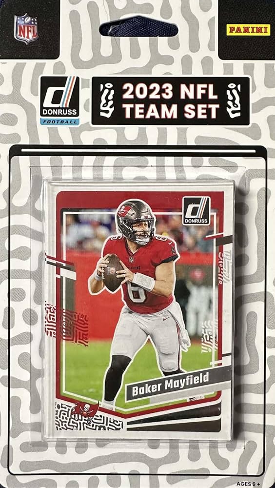 NFL 2023 Panini Trading Cards Donruss Team Set Buccaneers