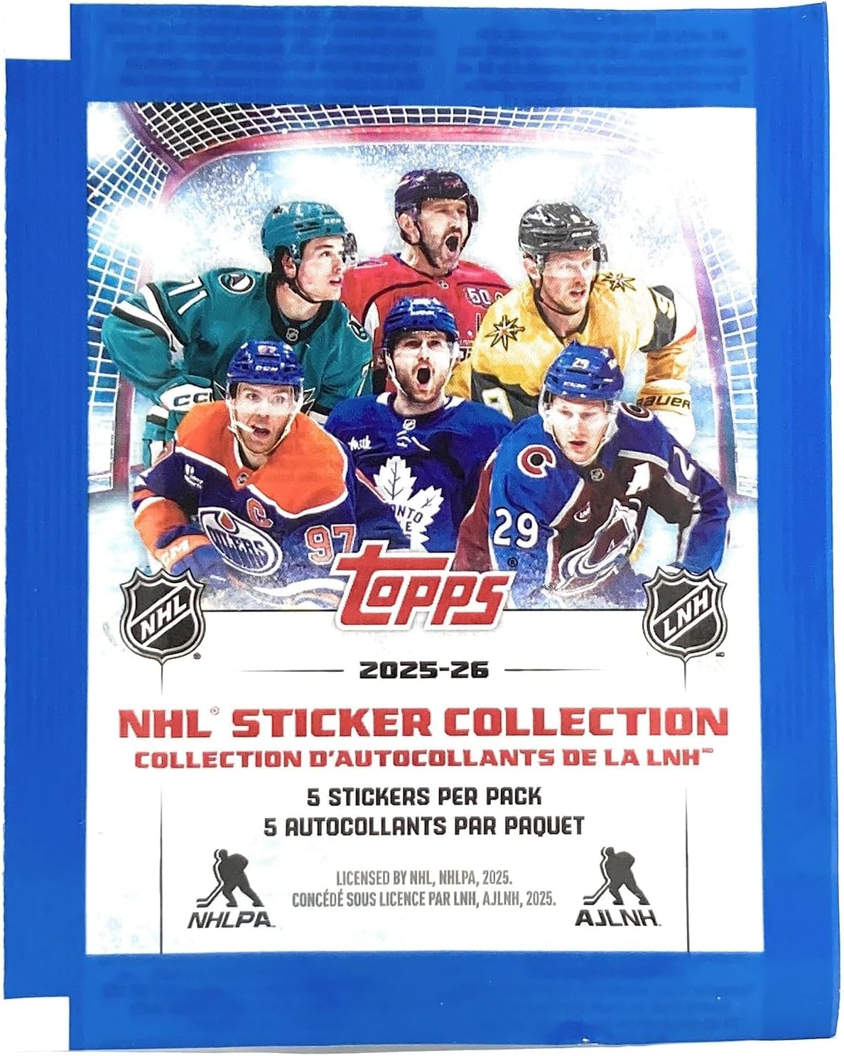 NHL Hockey Stickers Topps 2025-56 (Whole Box)