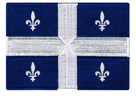 Provincial Patch Flag Quebec