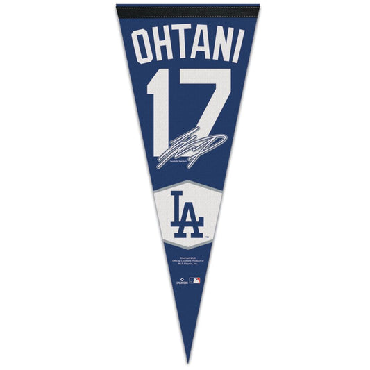 MLB Felt Player Pennant Shohei Ohtani Dodgers