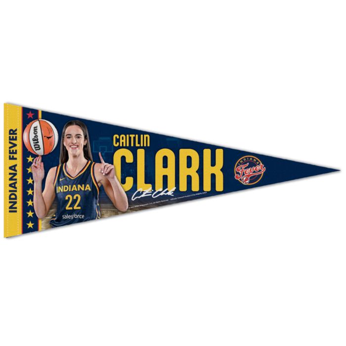 WNBA Felt Pennant 2023 Caitlin Clark Fever