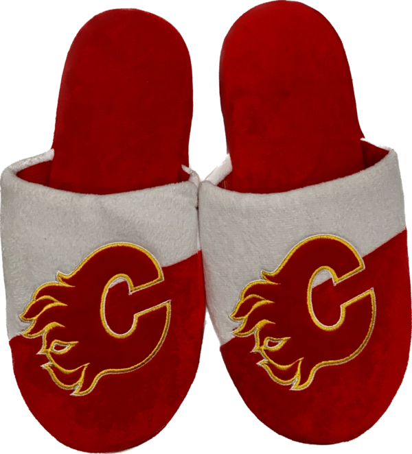 NHL Slippers Big Logo Flames