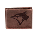 MLB Wallet Leather Bi-Fold Blue Jays
