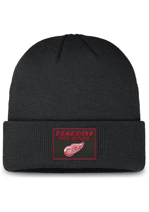 NHL Knit Hat Authentic Pro Prime Cuffed Beanie 2024 Red Wings