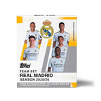 Topps Team Set Soccer Cards Real Madrid 2025-26
