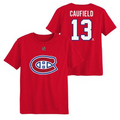 NHL Youth Player T-Shirt Cole Caufield Canadiens