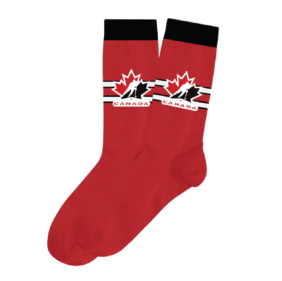Hockey Canada Socks Red Hockey Canada