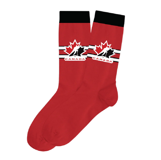 Hockey Canada Socks Red Hockey Canada