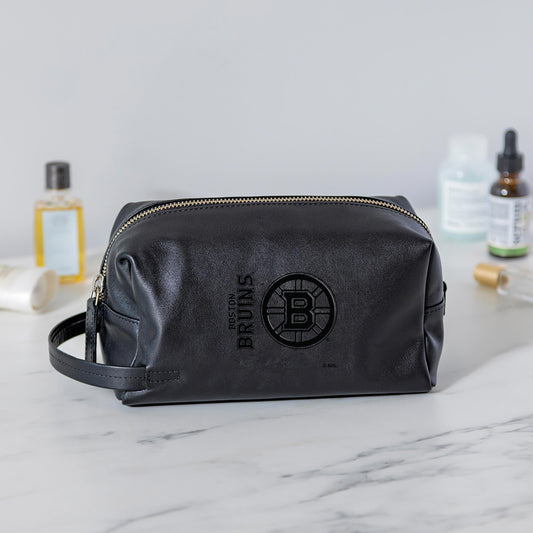 NHL Embossed Toiletry Bag Bruins