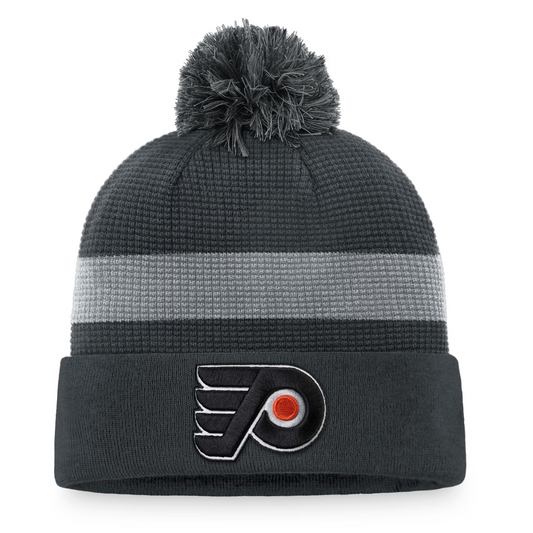 NHL Knit Hat Home Ice Beanie Cuff with Pom 2021 Flyers