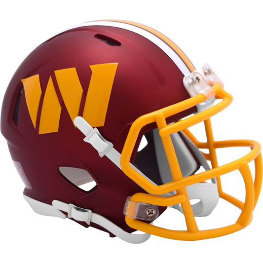 NFL Mini Helmet Speed 2025 Alternate Commanders