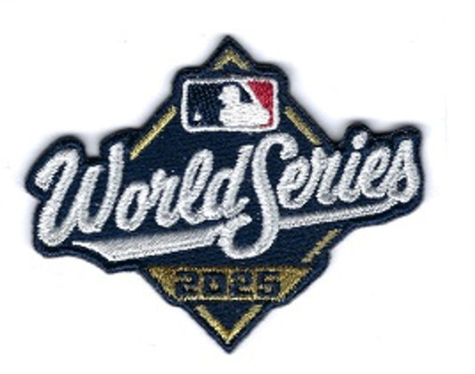 MLB Patch 2025 World Series Logo