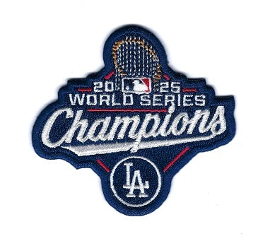 MLB Patch 2025  Dodgers World Series Champions