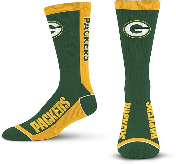 NFL Socks MVP Packers Large 10-13