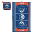NHL Kitchen Powel & Pot Holder Sets Oilers