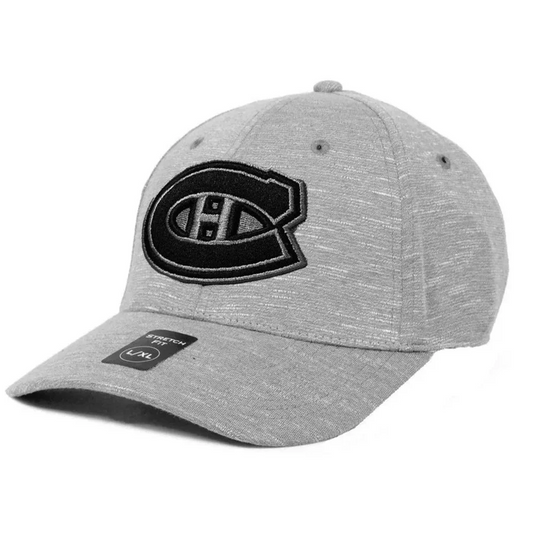 NHL Hat Stretch Fit Slub Heathered Canadiens