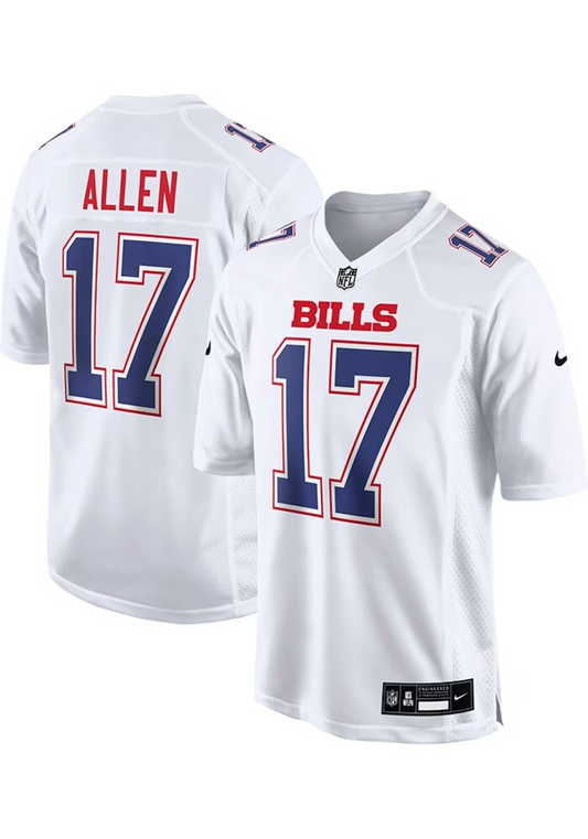NFL Player Game Jersey White Tundra Josh Allen Bills