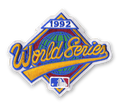 MLB Patch 1992 World Series Logo