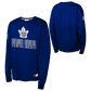 NHL Youth Long Sleeve Shirt All Over Maple Leafs